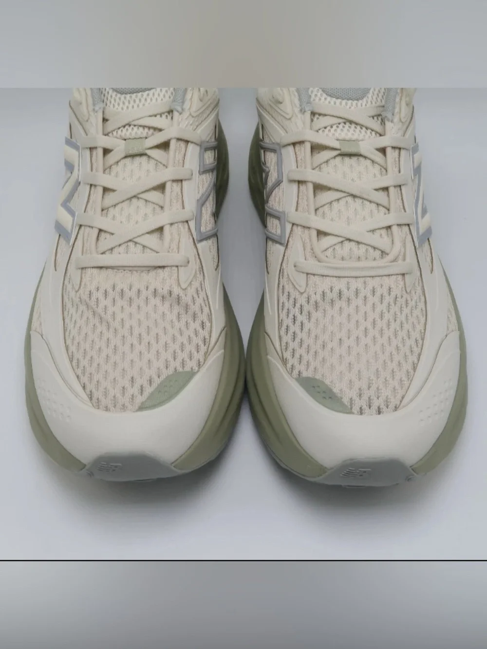 New Balance Fresh Foam Trainer Linen Olivine Mesh Shoes Beige Green  UTRNWA 10.5